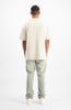 BLANK GEWASSEN t-shirt | Zand