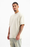 BLANK GEWASSEN t-shirt | Zand