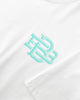 BLOCK MONOGRAM  T-SHIRT | Wit