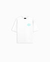 BLOCK MONOGRAM  T-SHIRT | Wit