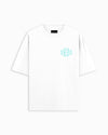 BLOCK MONOGRAM  T-SHIRT | Wit