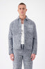 BOUCLE CARPENTER JACKET | Blauw