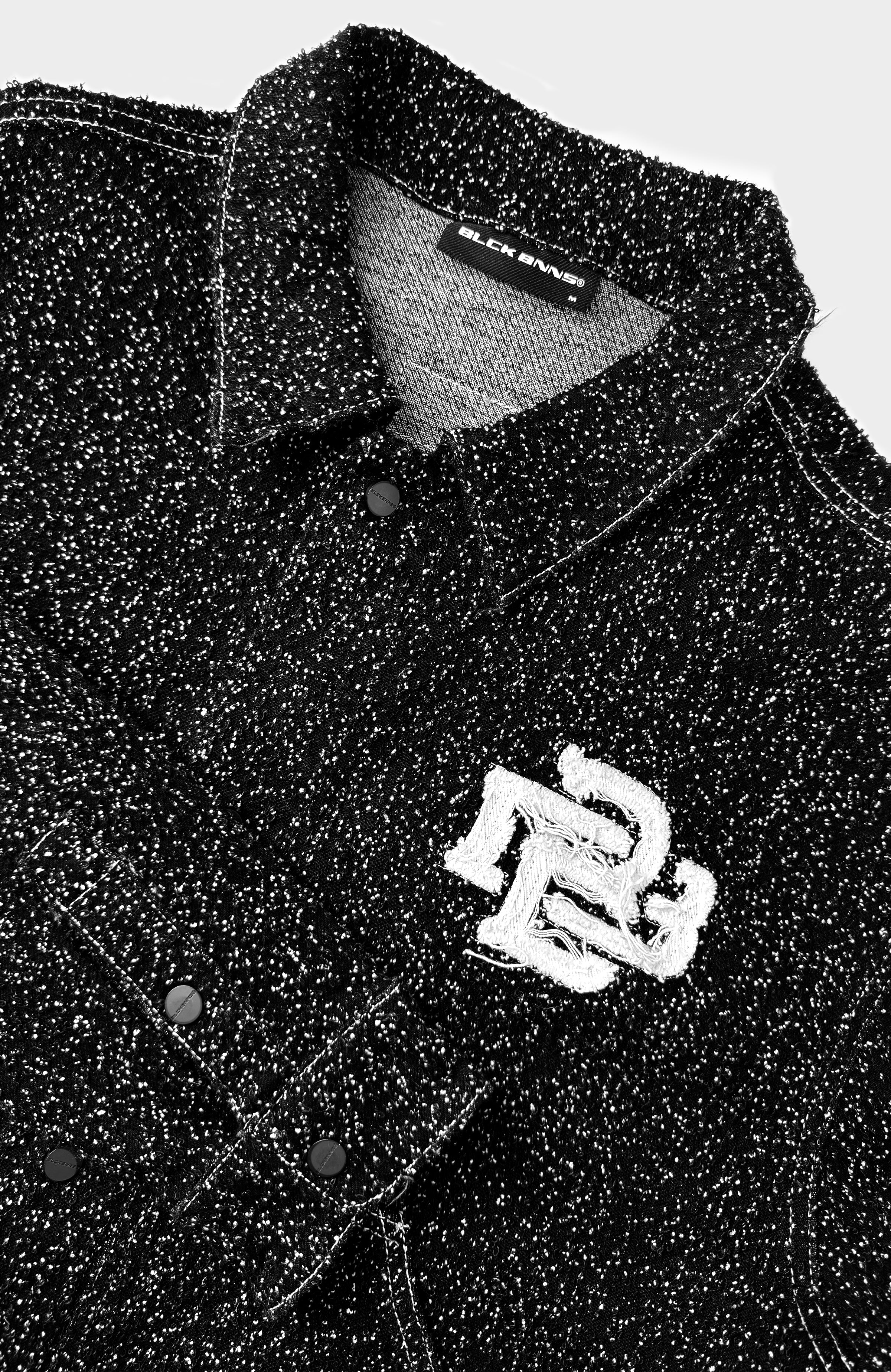 BOUCLE JACKET | Zwart