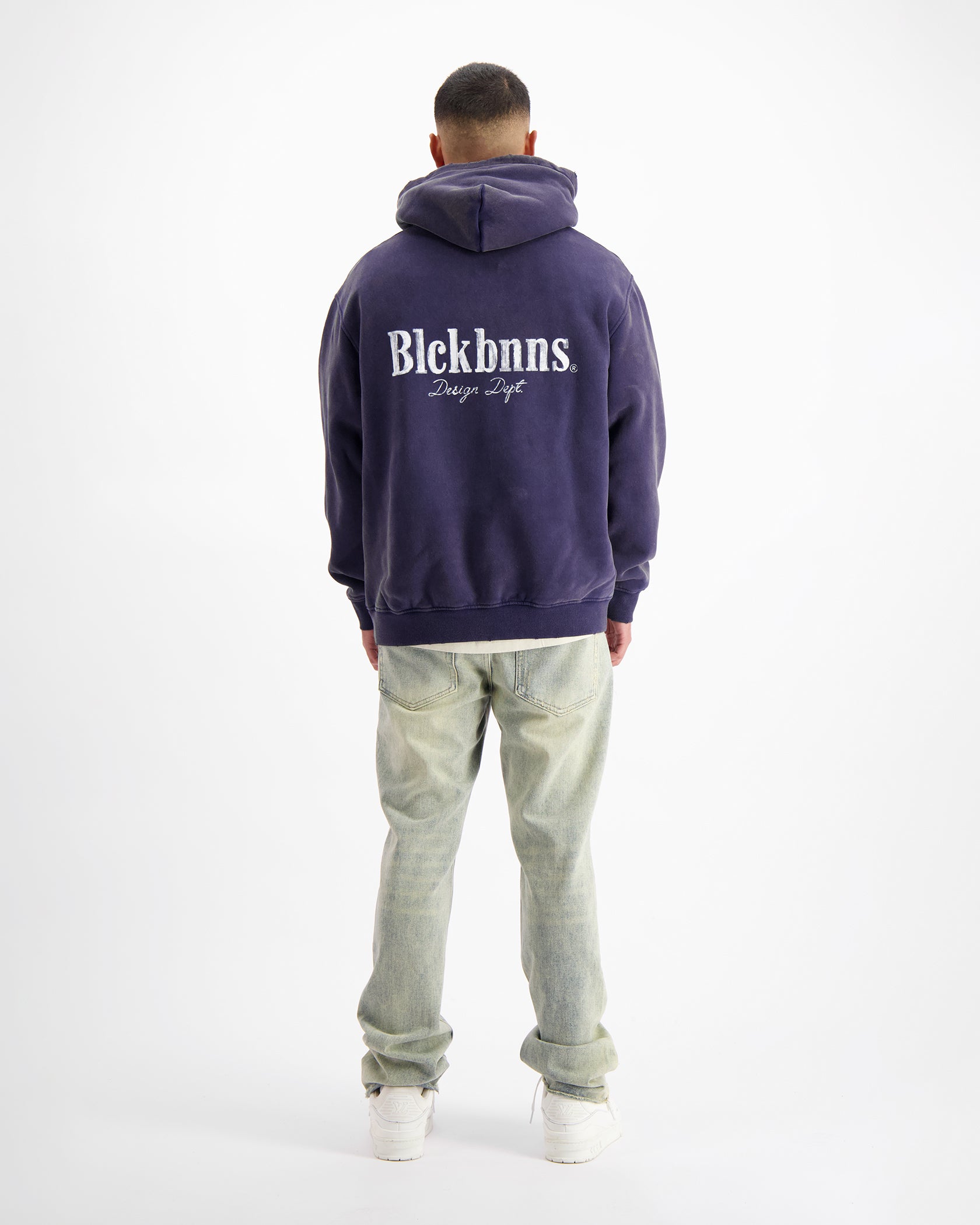 BRUSH HOODIE | Marine