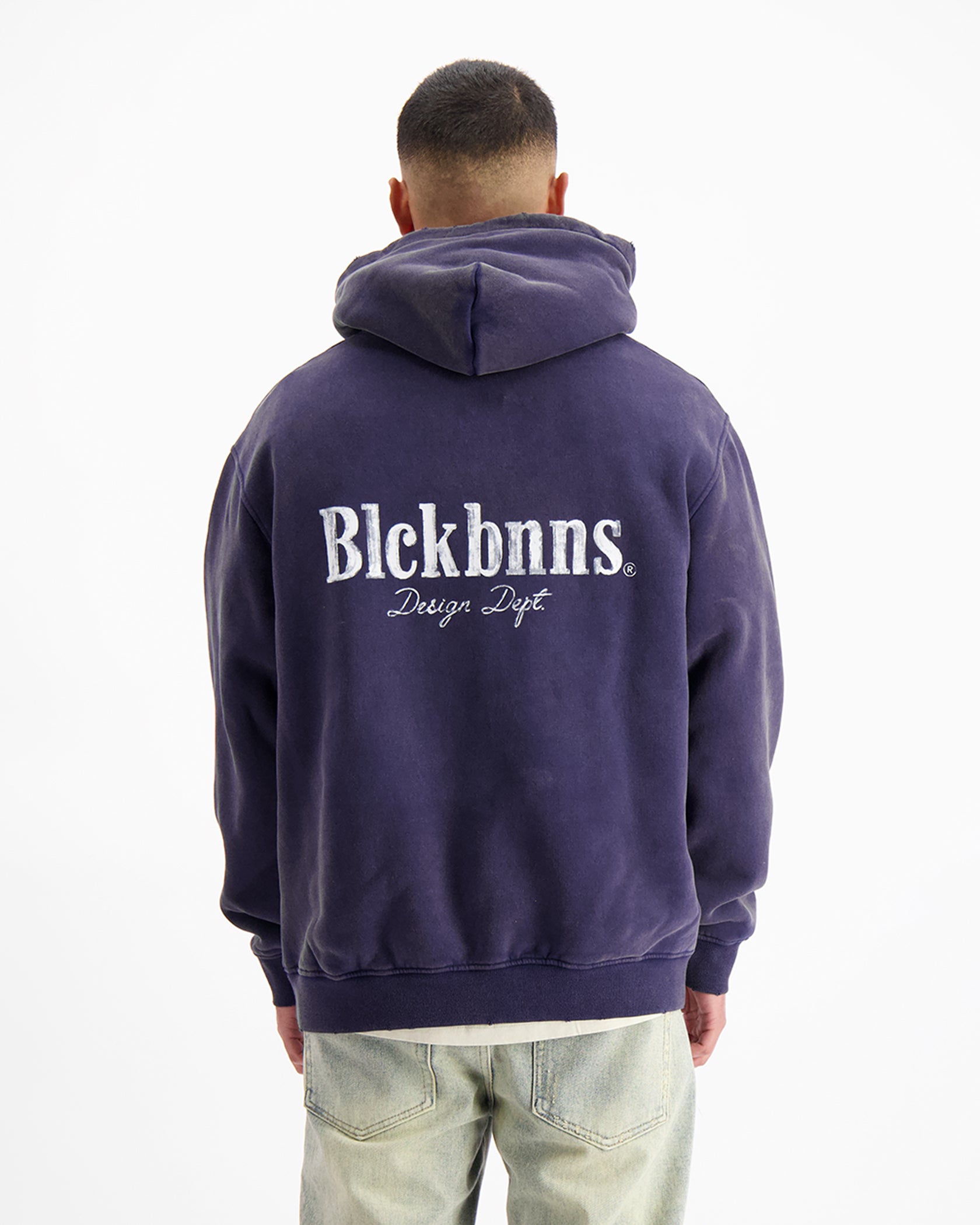 BRUSH HOODIE | Marine