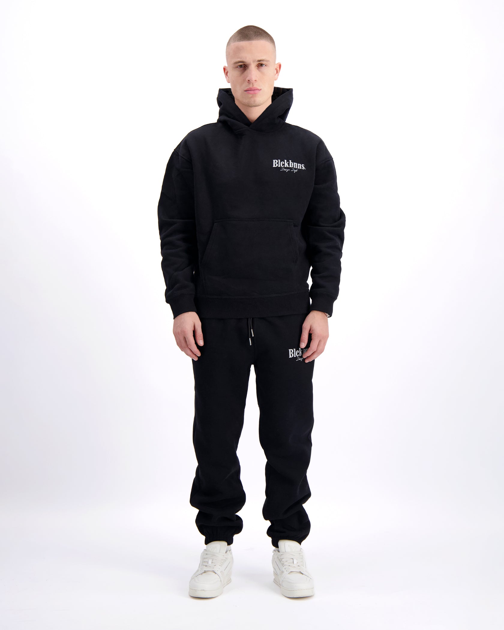 BRUSH SWEATSUIT | Zwart