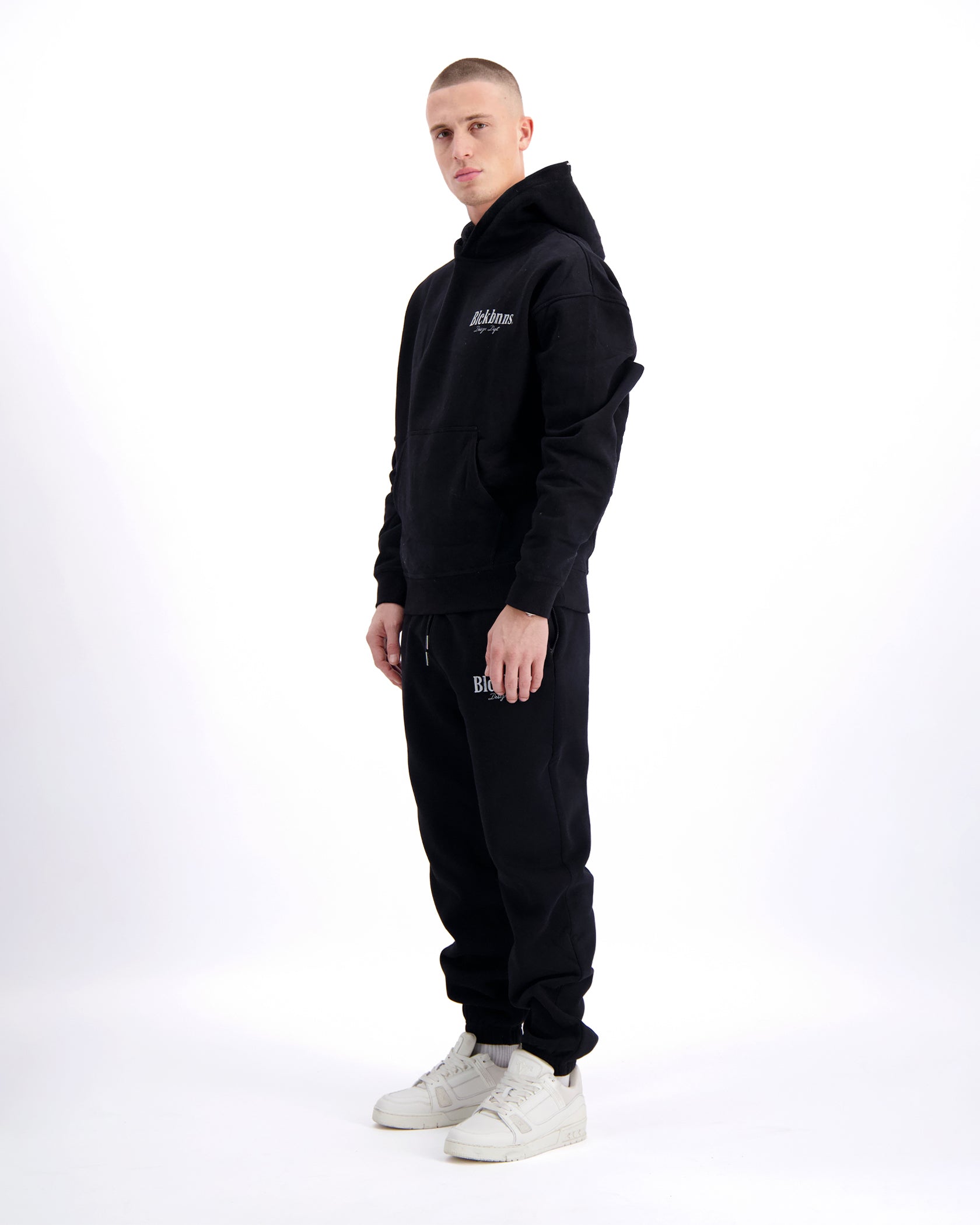 BRUSH SWEATSUIT | Zwart