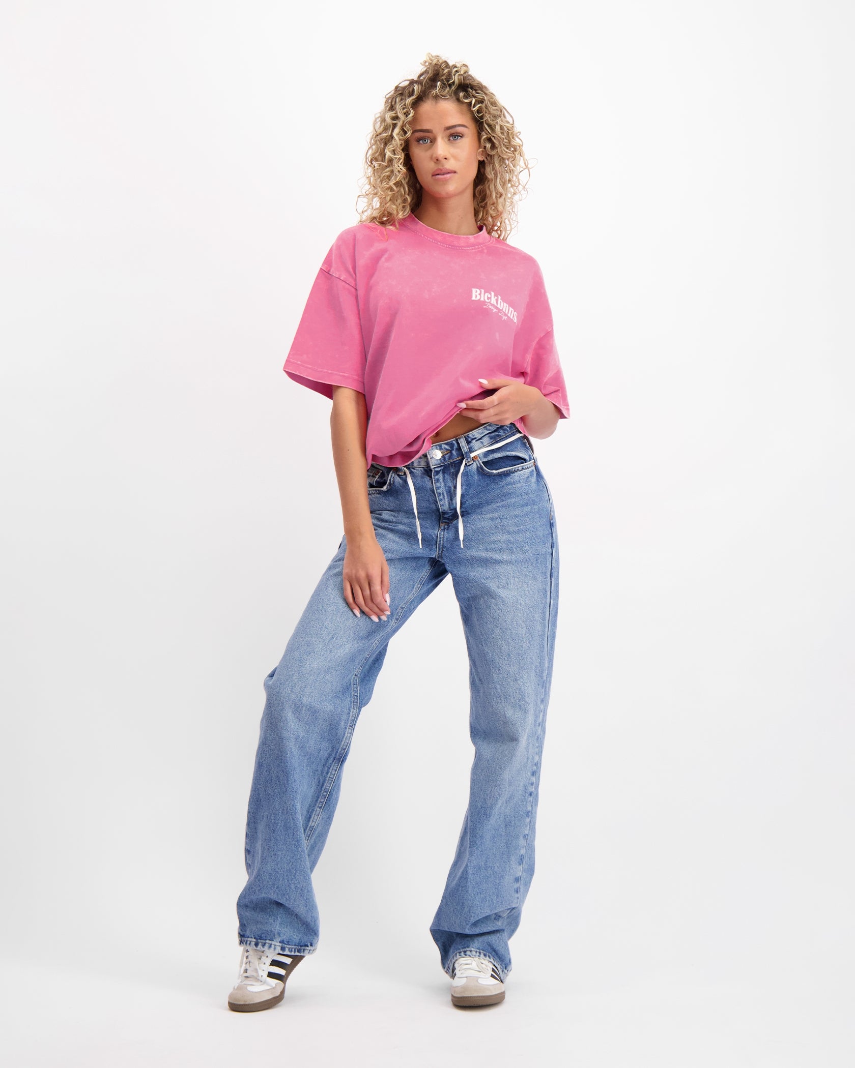 BRUSH T-SHIRT | Roze