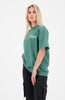 BRUSH T-SHIRT | Donkergroen