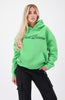 CALLIGRAPHY HOODIE | Groen