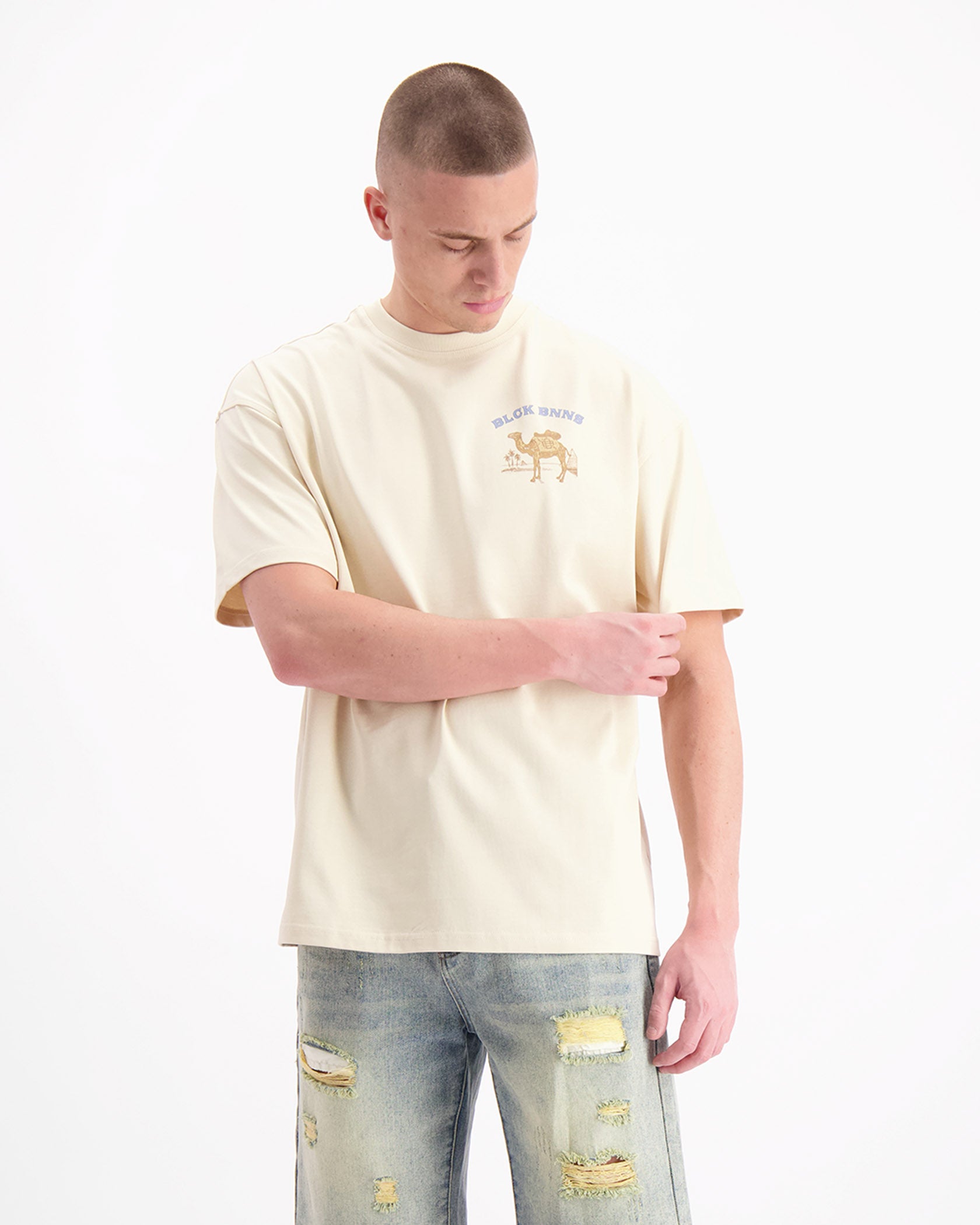 CAMEL T-SHIRT | Zand