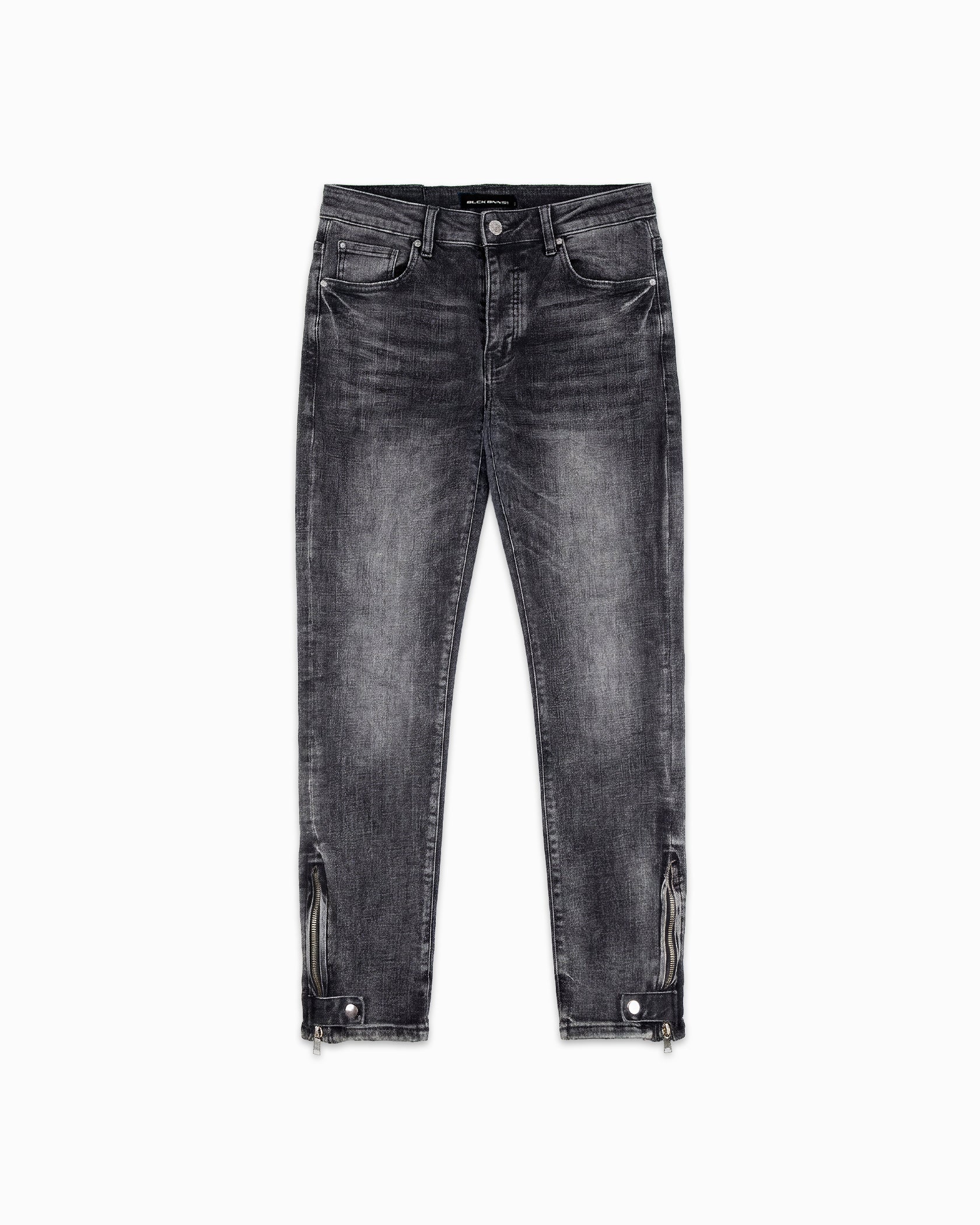 CARBON SLIM DENIM | Zwart