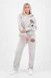 WMN CITY SWEATSUIT | Grijs gemêleerd