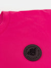 JR. GRL GEKROPPELD t-shirt | Roze