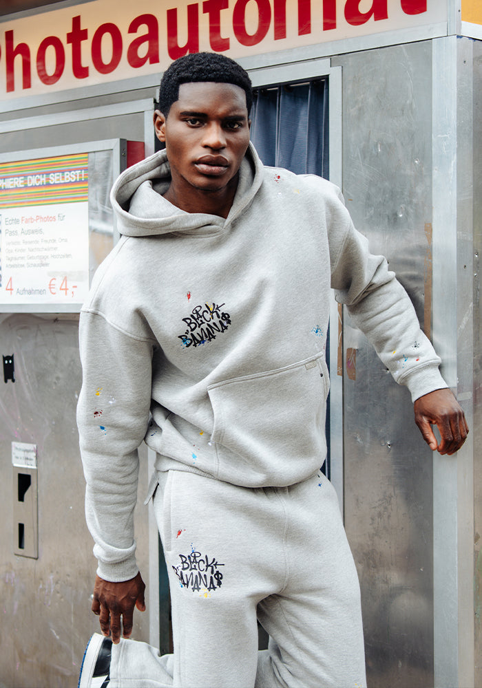 Trainingspak Heren Black Bananas Trainingspak Wit Black Bananas T