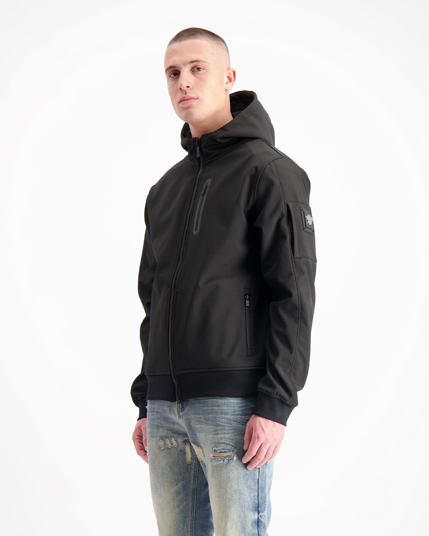 COMMANDER SOFTSHELL JACKET | Zwart