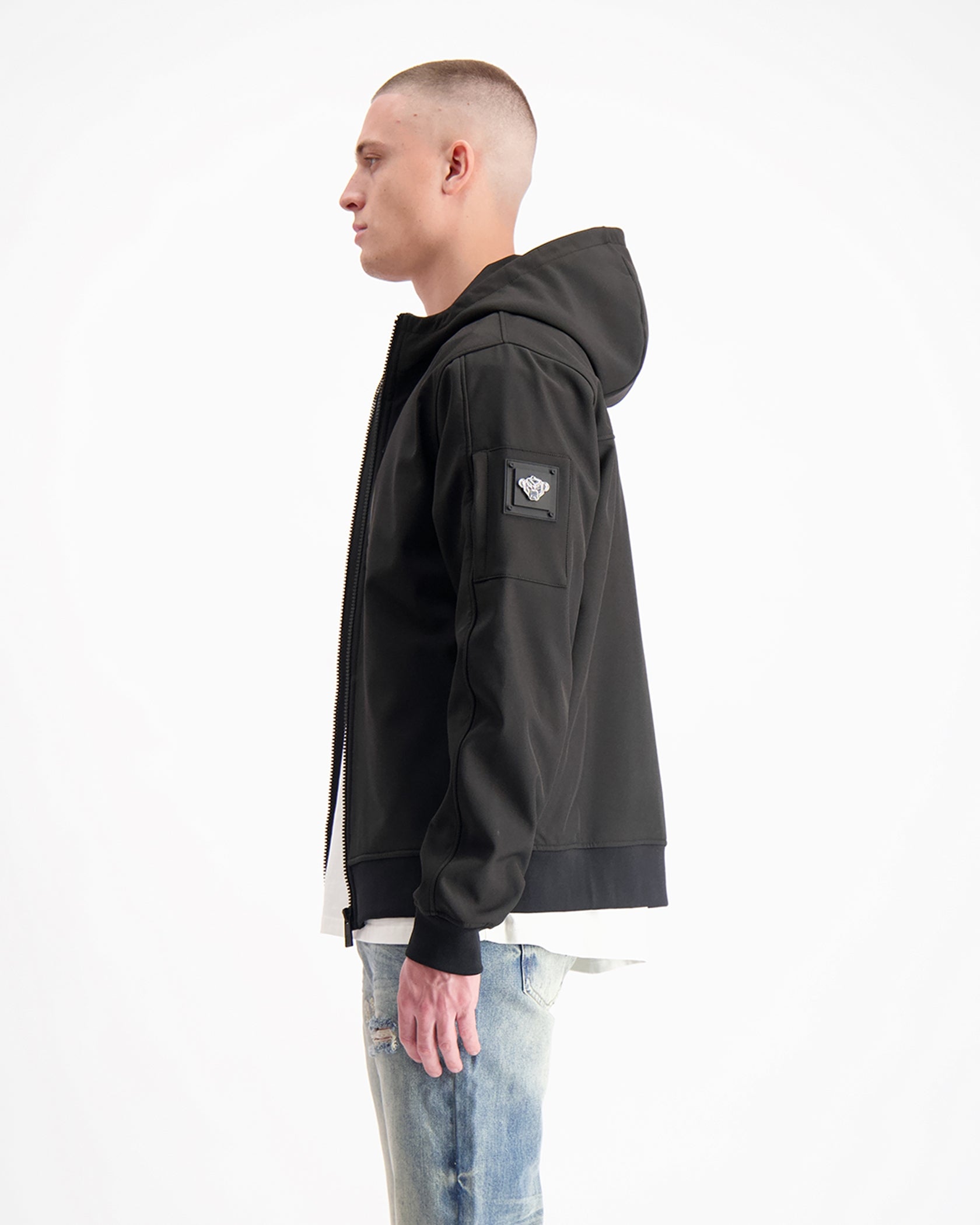 COMMANDER SOFTSHELL JACKET | Zwart