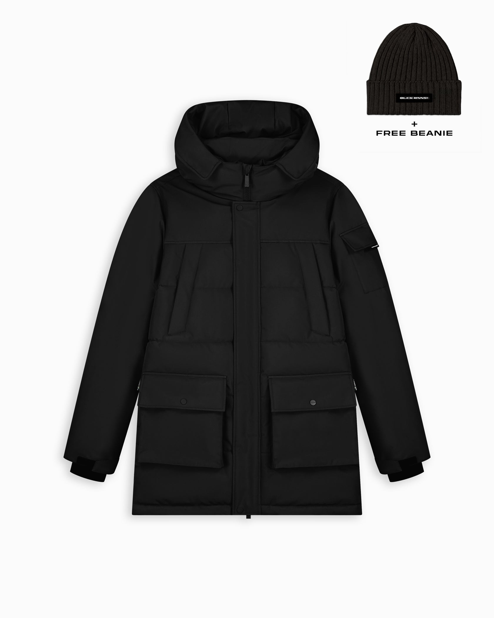 COMMANDER V2 PARKA JACK | ZWART