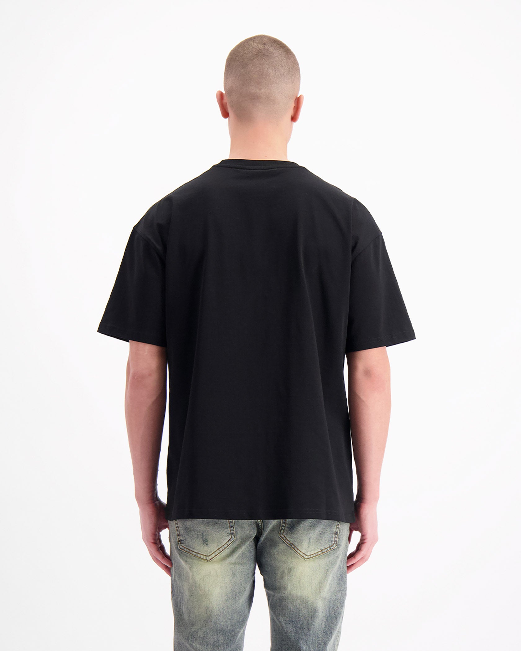 COMPASS T-SHIRT | Zwart
