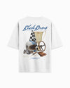 DAYTONA TABLE T-SHIRT | Wit