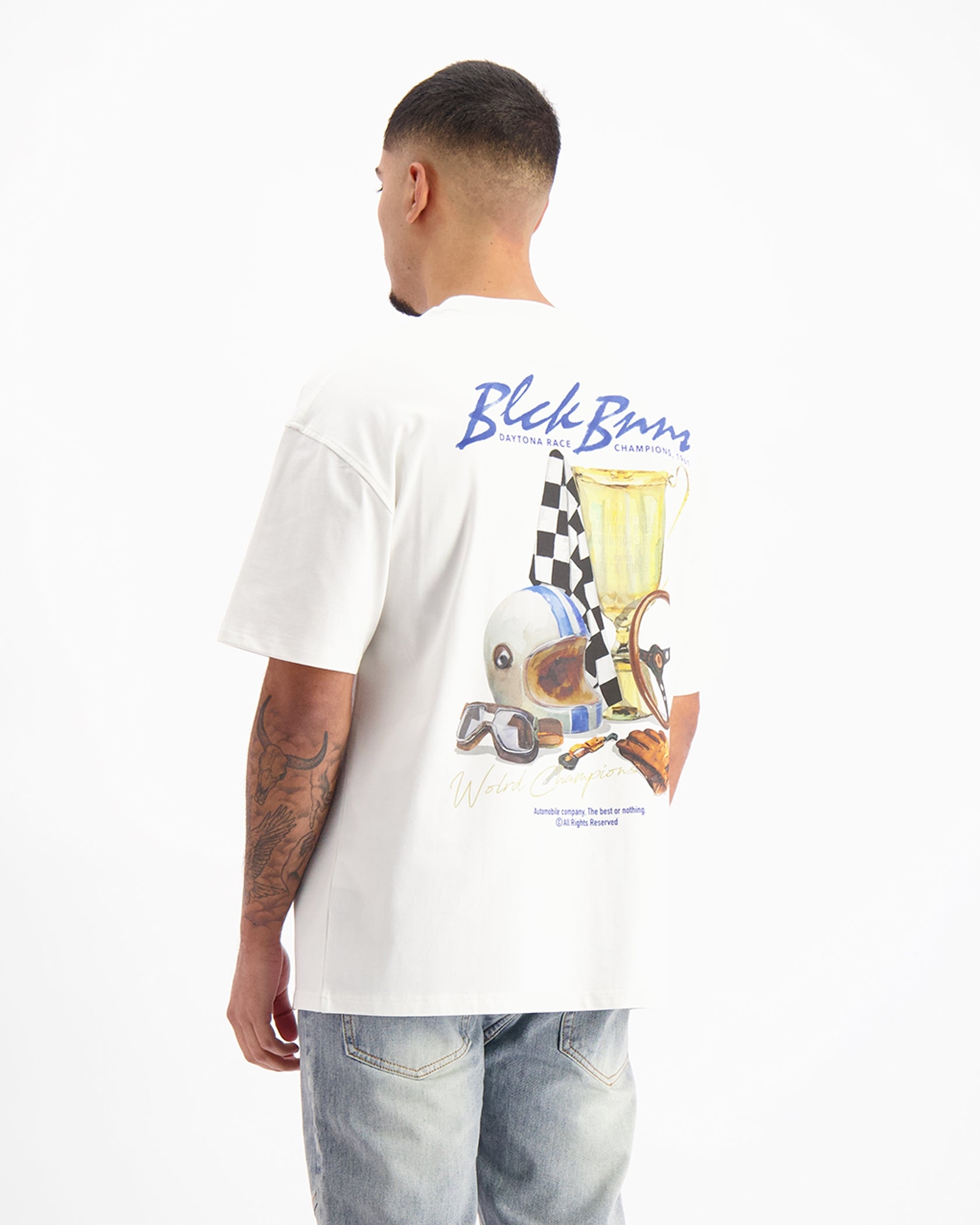 DAYTONA TABLE T-SHIRT | Wit