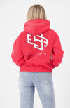 DECONSTRUCTIE HOODIE | Rood