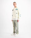 DESERT RACE VARSITY JACKET | Beige