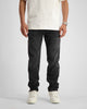 verwoest denim | zwart gewassen