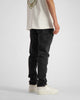 verwoest denim | zwart gewassen