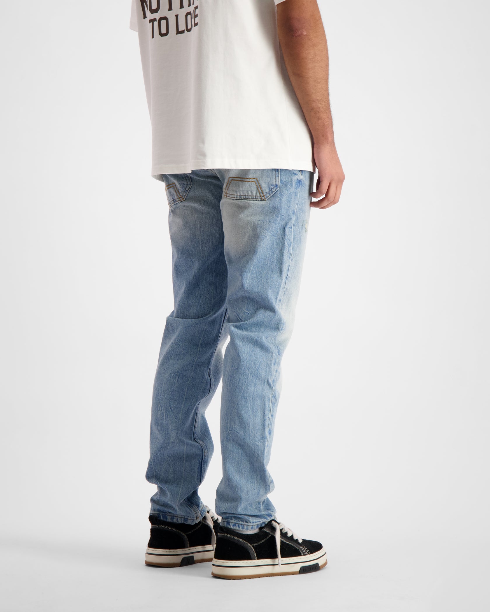 verwoest denim | blauw