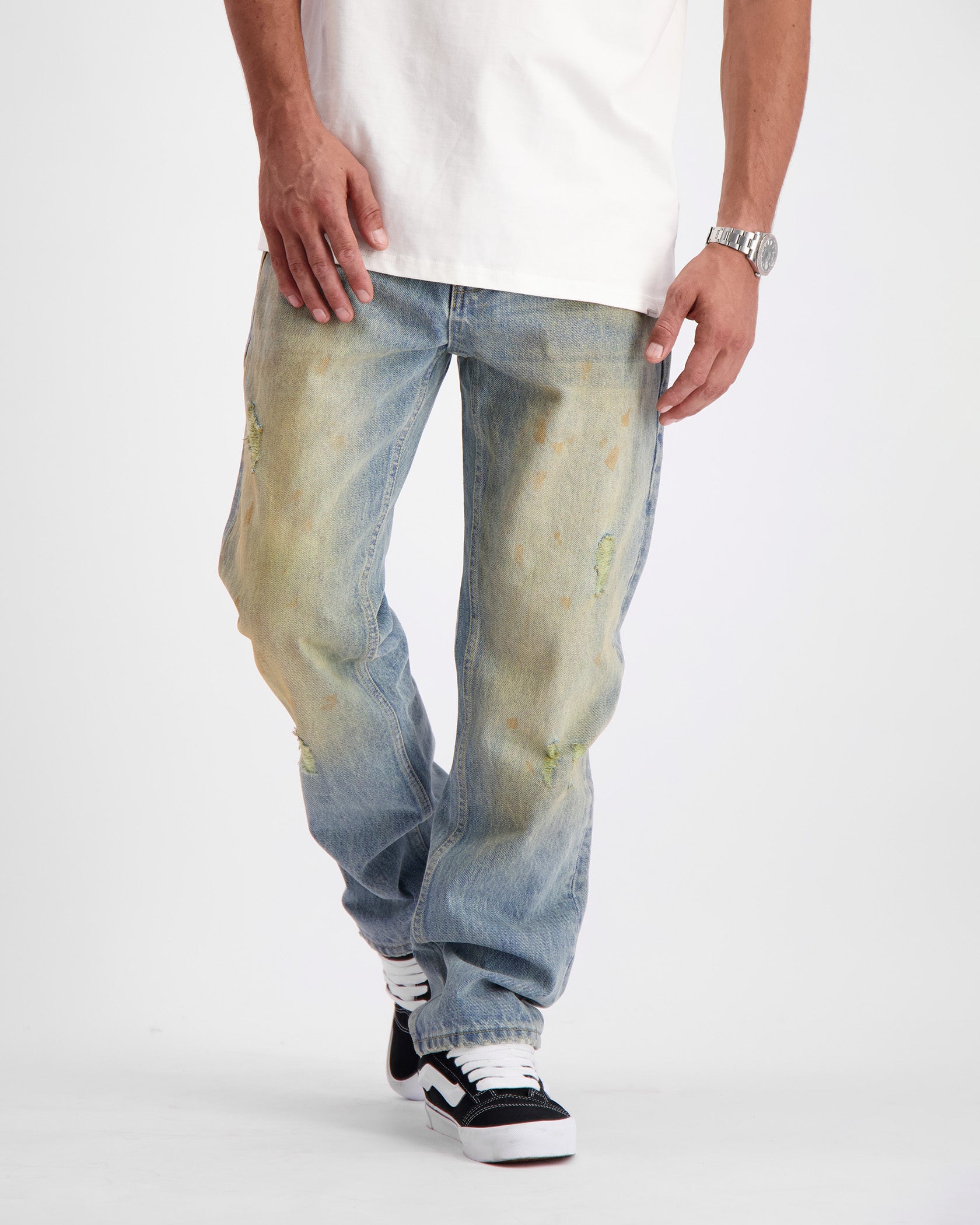 DUSTED DAZE DENIM | Blauw