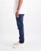 FADED SLIM DENIM | Donkerblauw