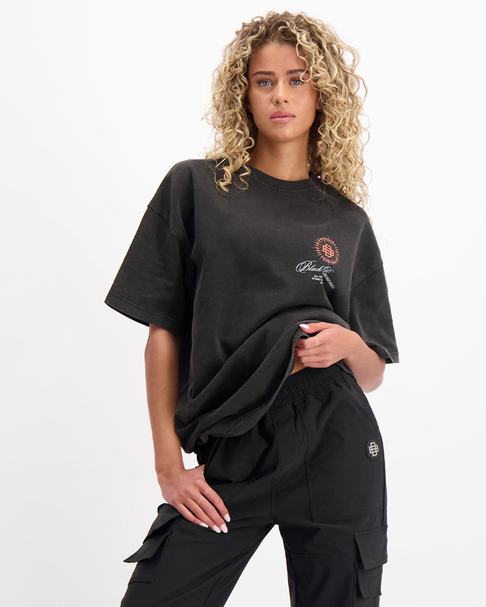 HEAVEN T-SHIRT | Zwart