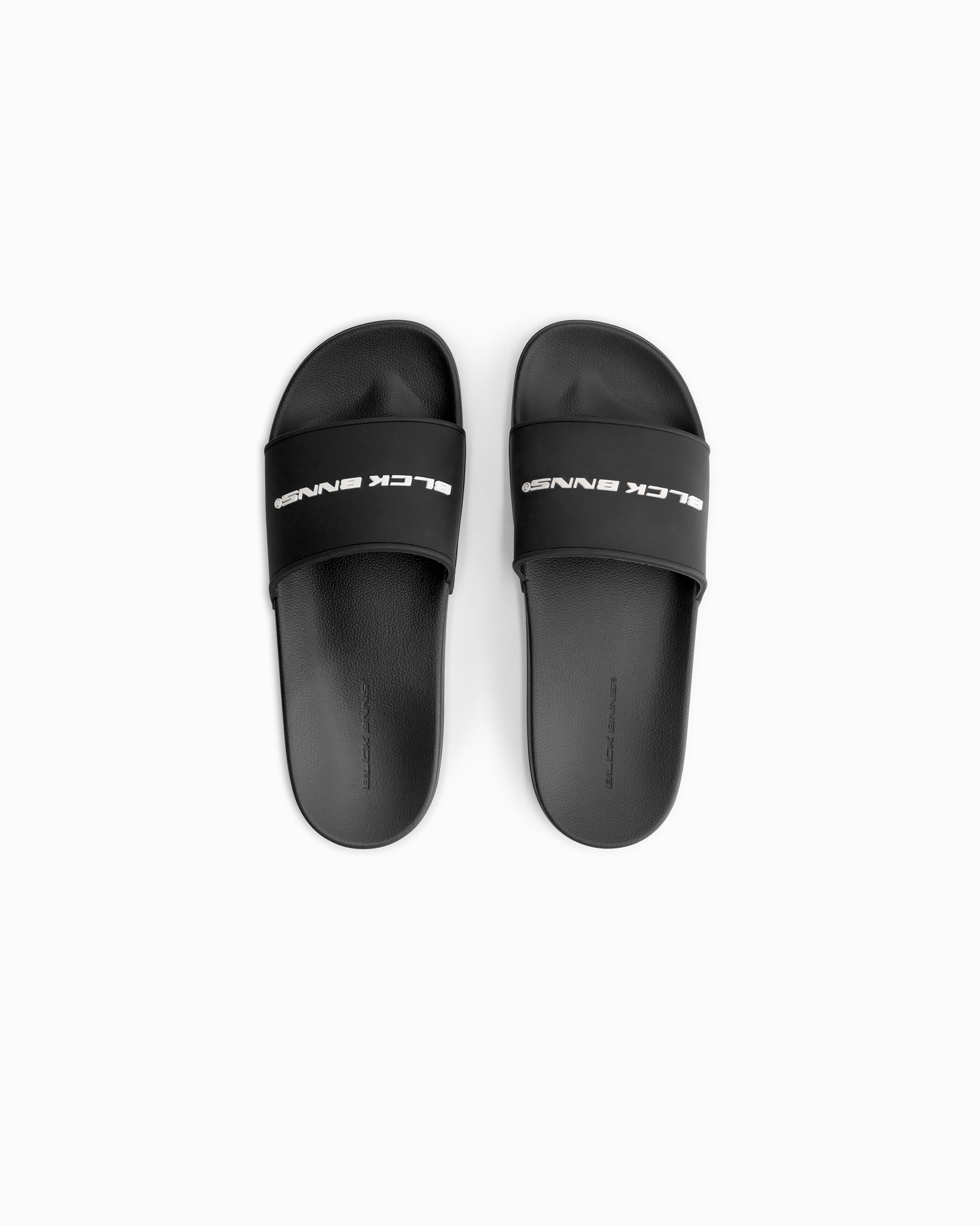 INITIAL slippers | Zwart