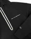 INITIAL TECH HOODIE | Zwart