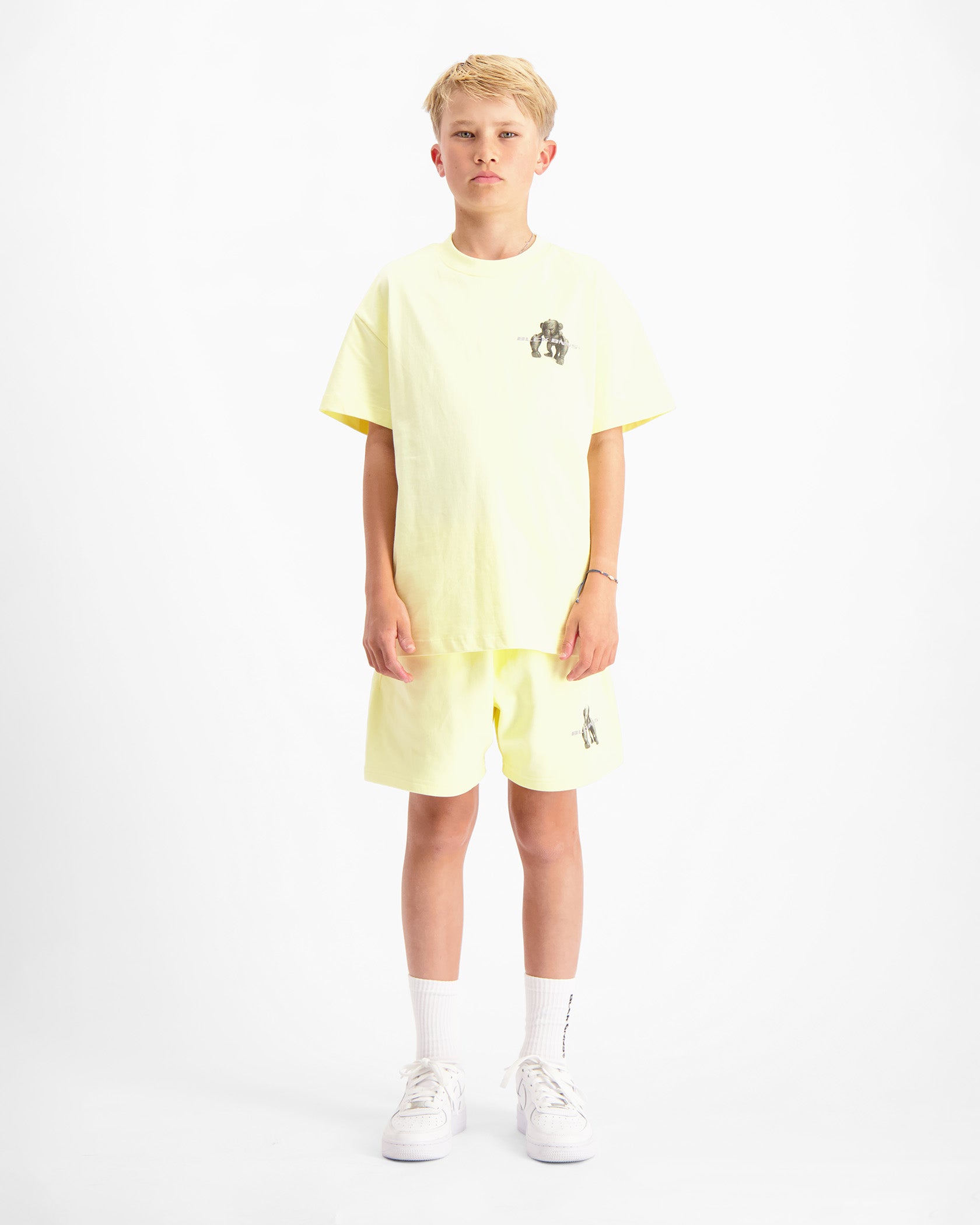 KIDS 3D CONVOY TWINSET | Geel