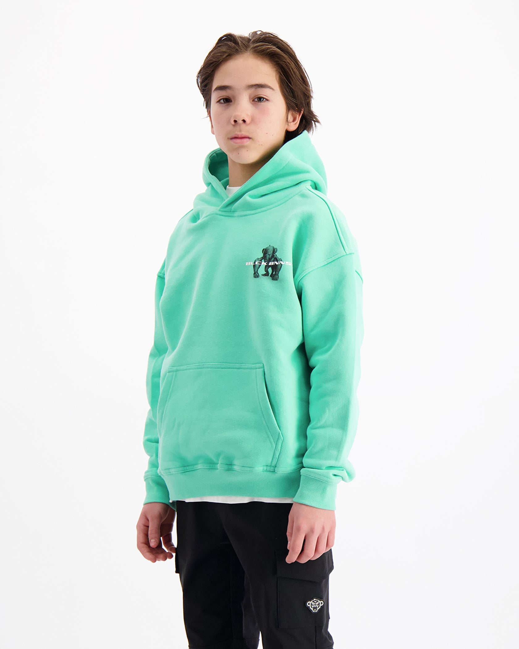 KIDS 3D CONVOY HOODY | Groen