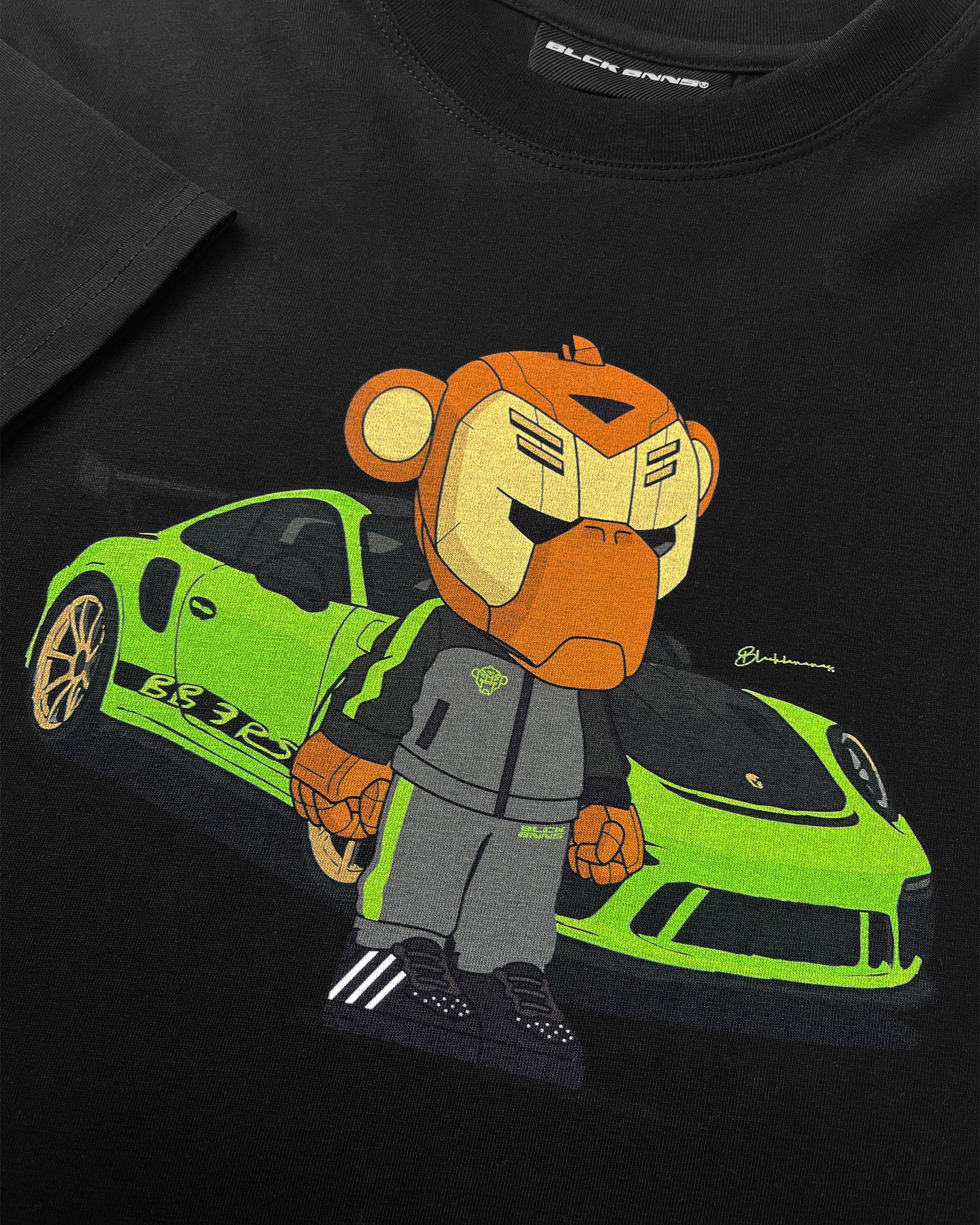 KIDS BB3 RS T-SHIRT | Zwart