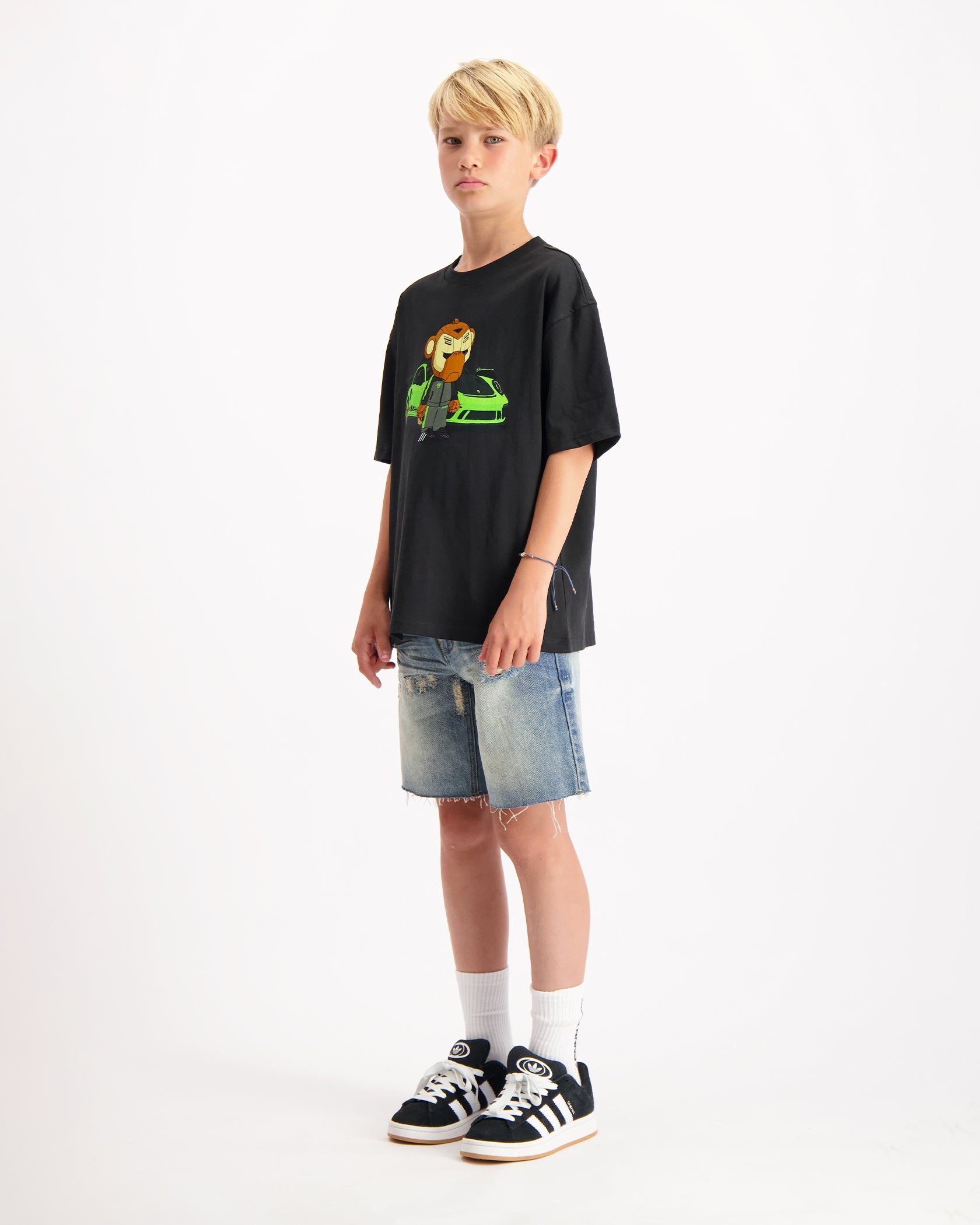 KIDS BB3 RS T-SHIRT | Zwart