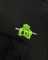 KIDS ACTIE FIGUUR HOODIE | Zwart