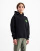 KIDS ACTIE FIGUUR HOODIE | Zwart