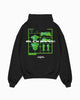 KIDS ACTIE FIGUUR HOODIE | Zwart