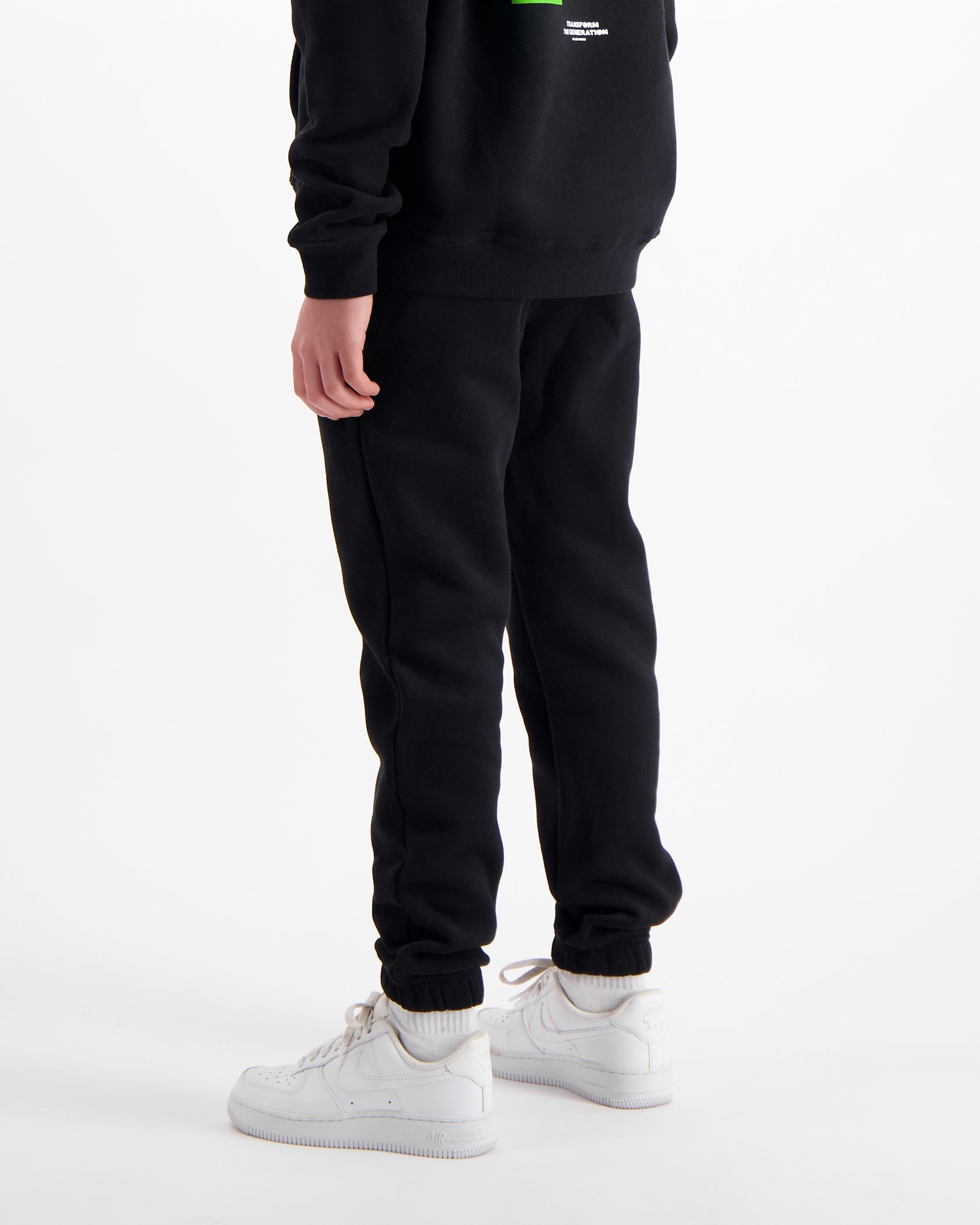 KIDS ACTIEFIGUUR SWEATPANTS | Zwart