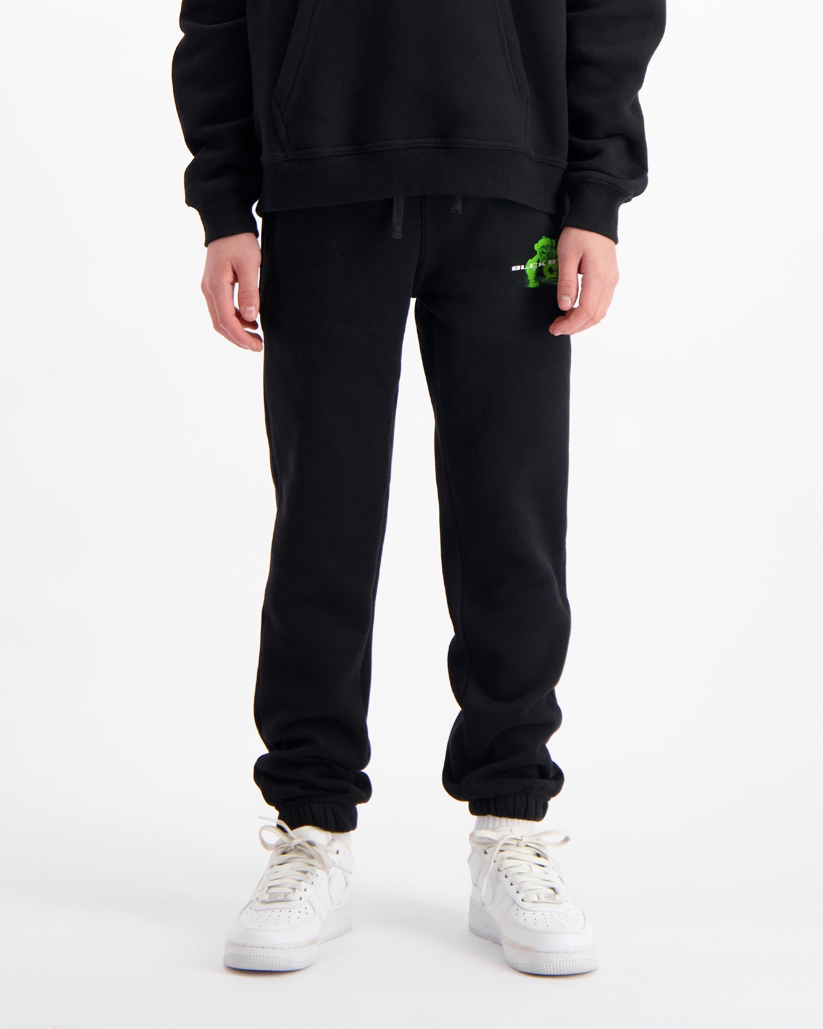 KIDS ACTIEFIGUUR SWEATPANTS | Zwart