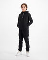 KIDS ANORAK CARGO SET | Zwart