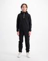 KIDS ANORAK CARGO SET | Zwart