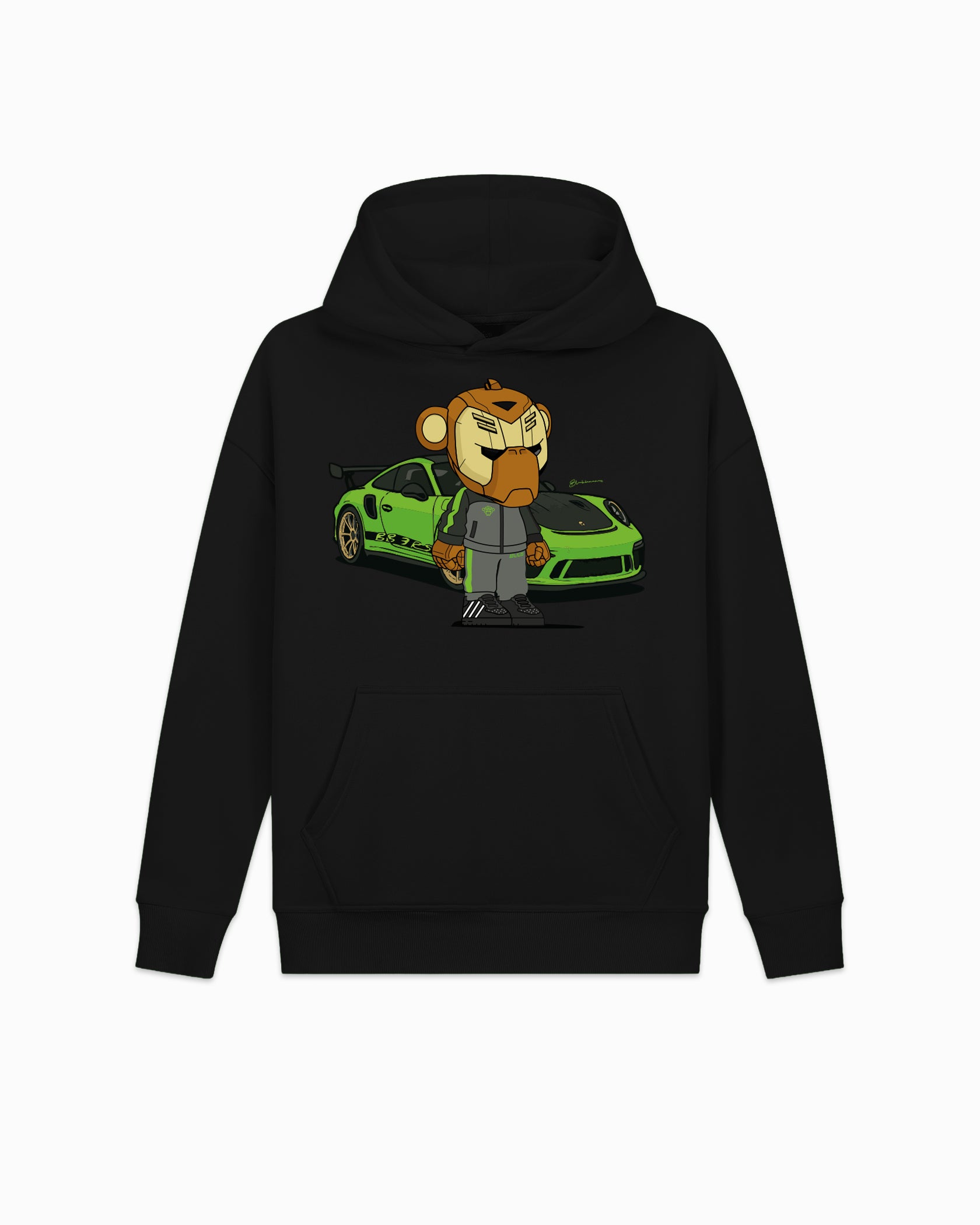 KIDS BB3 RS HOODIE | Zwart
