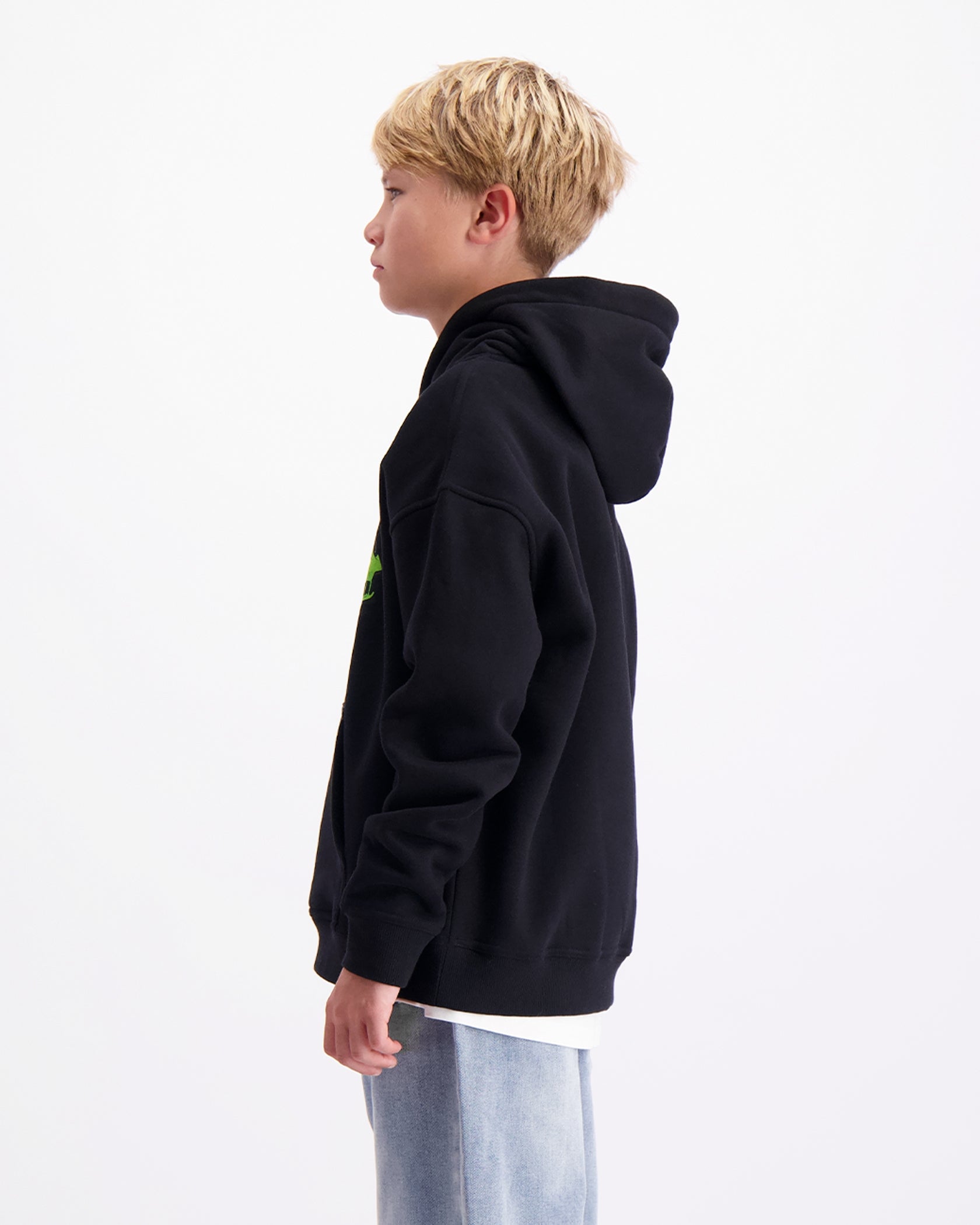 KIDS BB3 RS HOODIE | Zwart