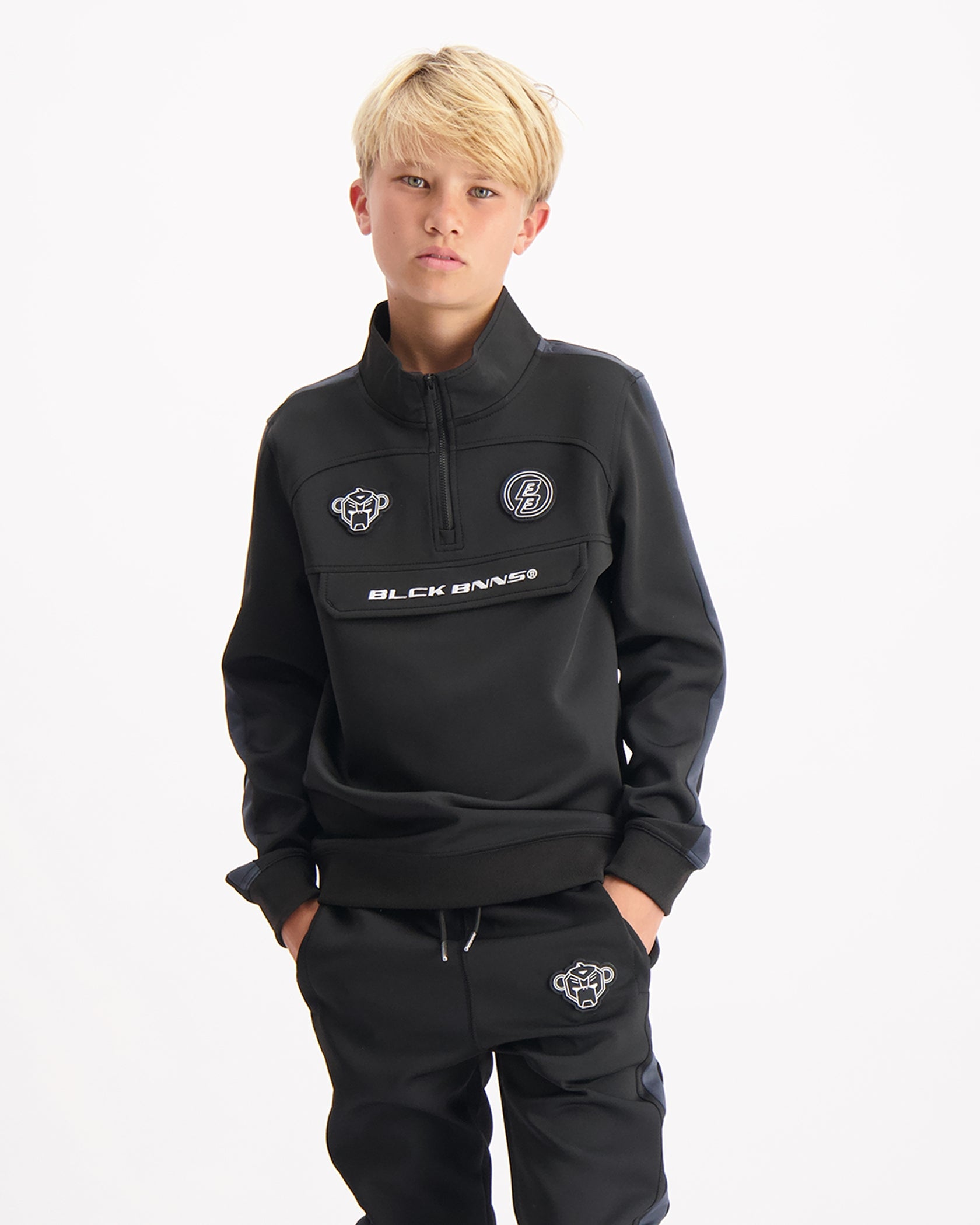 BF TRILL TRACKTOP | Zwart