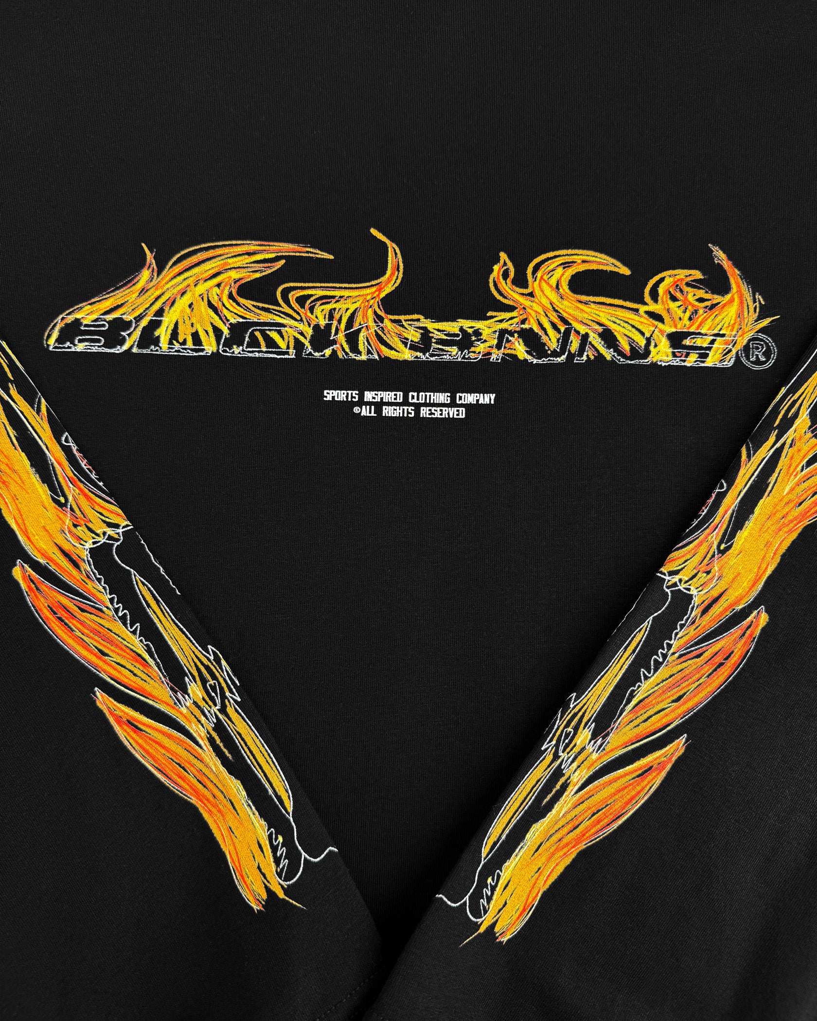 KIDS BLAZE LANGLEEVE T-SHIRT | Zwart